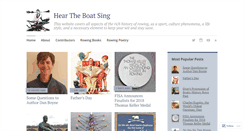 Desktop Screenshot of heartheboatsing.com